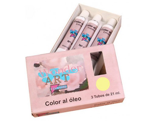 CAJA 3 TUBOS 21ML. ÓLEO Nº.08 AMARILLO CADMIUN WONDER ART BY PRYSE 6250008 (Espera 4 dias)-SX29 CAJA 3 TUBOS 21ML. ÓLEO Nº.08 AMARILLO CADMIUN WONDER ART BY PRYSE 6250008 (Espera 4 dias)