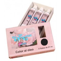 CAJA 3 TUBOS 21ML. ÓLEO Nº.66 NEGRO MARFIL WONDER ART BY PRYSE 6250066 (Espera 4 dias)-SX29 CAJA 3 TUBOS 21ML. ÓLEO Nº.66 NEGRO MARFIL WONDER ART BY PRYSE 6250066 (Espera 4 dias)