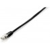 CABLE EQUIP RJ45 LATIGUILLO U-UTP CAT.6 1M NEGRO