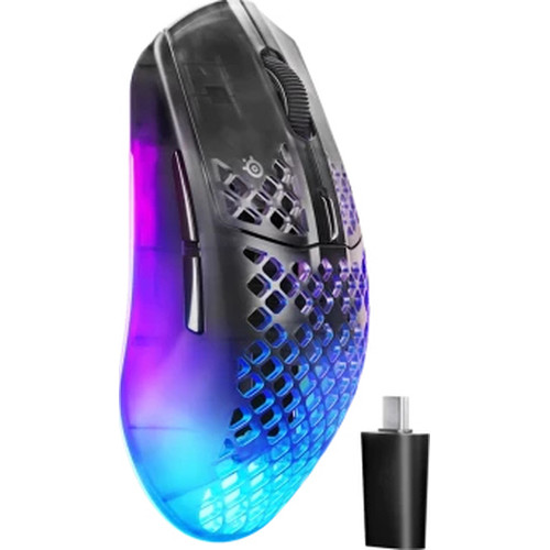 Steelseries Aerox 3 Wireless Gen 2 rat&oacute;n Juego mano derecha RF Wireless + Bluetooth &Oacute;ptico 26000 DPI (Espera 4 dias)