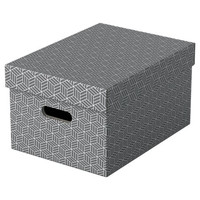 ESSELTE ESSELTE Paq.3 cajas de almacenaje Esselte 36,5x26,5x20,5cm gris-IR30 ESSELTE ESSELTE Paq.3 cajas de almacenaje Esselte 36,5x26,5x20,5cm gris