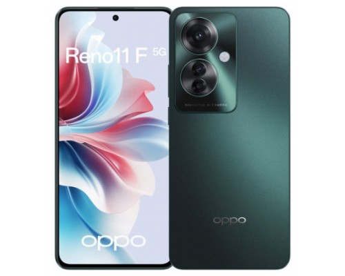 OPPO Reno Reno11 F 5G 17 cm (6.7") SIM doble Android 14 USB Tipo C 8 GB 256 GB 5000 mAh Verde (Espera 4 dias)