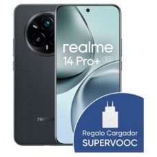 REALME 14 PRO+ 5G 512GB 12GB SUEDE GREY INT NFC + SUPERVOOC 120W POWER ADAPTER WHITE (Espera 4 dias)