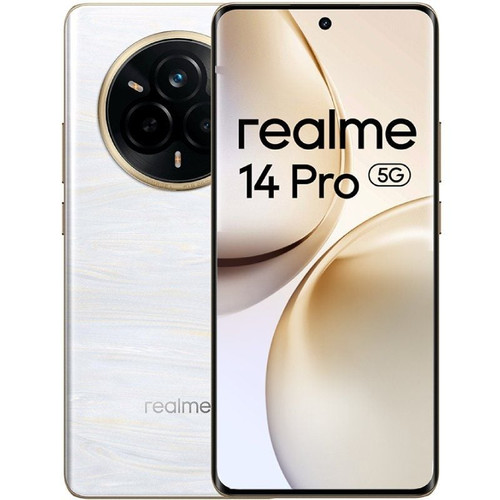 realme 14 Pro 5G 17,2 cm (6.77") SIM doble Android 15 USB Tipo C 12 GB 512 GB 6000 mAh Blanco (Espera 4 dias)-SX15 realme 14 Pro 5G 17,2 cm (6.77") SIM doble Android 15 USB Tipo C 12 GB 512 GB 6000 mAh Blanco (Espera 4 dias)