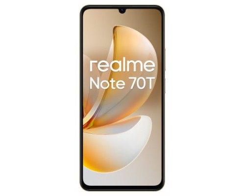 REALME NOTE 70T 64GB 4GB BEACH GOLD MEA RMX5313 EU (Espera 4 dias)