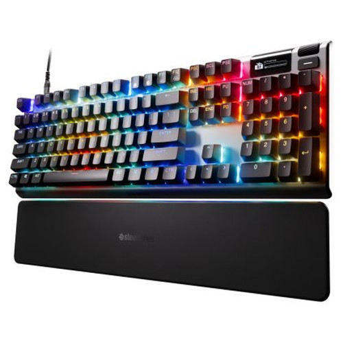 Steelseries APEX PRO GEN 3 teclado Juego USB Ingl&eacute;s de EE. UU. Negro (Espera 4 dias)