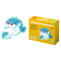 CAJA 4 PUZZLES PROGRESIVOS ANIMALES - PUZZLE DE 2/3 PIEZAS - A PARTIR DE 2 AÑOS DOHE 65000 (Espera 4 dias)-SX9,900 CAJA 4 PUZZLES PROGRESIVOS ANIMALES - PUZZLE DE 2/3 PIEZAS - A PARTIR DE 2 AÑOS DOHE 65000 (Espera 4 dias)