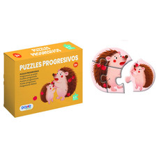 CAJA 4 PUZZLES PROGRESIVOS ANIMALES - PUZZLE DE 4/5 PIEZAS - A PARTIR DE 2 AÑOS DOHE 65001 (Espera 4 dias)-SX9,900 CAJA 4 PUZZLES PROGRESIVOS ANIMALES - PUZZLE DE 4/5 PIEZAS - A PARTIR DE 2 AÑOS DOHE 65001 (Espera 4 dias)