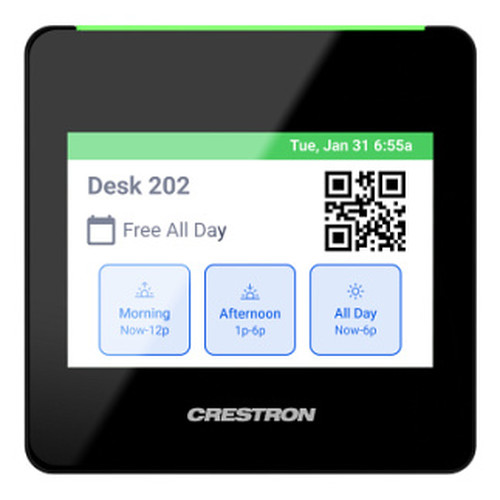 CRESTRON - (TSS-470E-B-T) 3.5 IN. DESK SCHEDULING TOUCH SCREEN, BLACK TEXTURED (Espera 4 dias)-SX20 CRESTRON - (TSS-470E-B-T) 3.5 IN. DESK SCHEDULING TOUCH SCREEN, BLACK TEXTURED (Espera 4 dias)