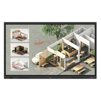LG CreateBoard Standard pizarra blanca interactiva 165,1 cm (65") 3840 x 2160 Pixeles Pantalla táctil Negro (Espera 4 dias)-SX15 LG CreateBoard Standard pizarra blanca interactiva 165,1 cm (65") 3840 x 2160 Pixeles Pantalla táctil Negro (Espera 4 dias)
