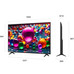 LG UHD AI 65UA75006LA 165,1 cm (65") 4K Ultra HD Smart TV Wifi Negro (Espera 4 dias)