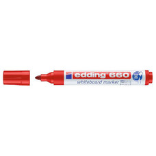 EDDING Marcador pizarra 660 punta conica trazo 1,5-3mm rojo