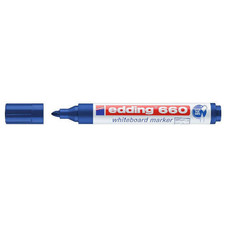 EDDING Marcador pizarra 660 punta conica trazo 1,5-3mm azul
