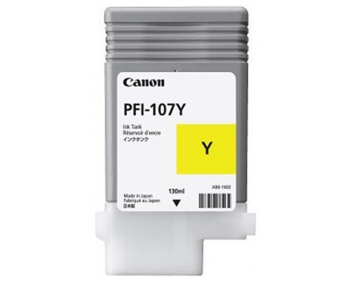 TINTA CANON PFI-107Y AMARILLO