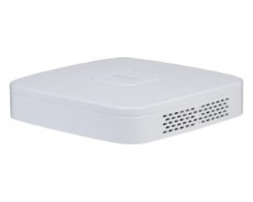 (DHI-NVR2104-P-I2) DAHUA GRABADOR IP NVR 1HDD 4 CANALES POE GEN 2 CON INTELIGENCIA ARTIFICAL (Espera 4 dias)