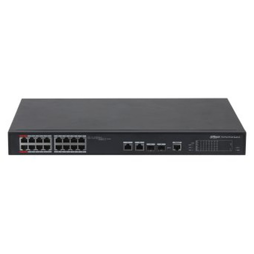 (DH-PFS4218-16ET-240-V3) DAHUA SWITCH L2 HI-POE GESTIONABLE 16 PUERTOS 10/100 + 2 COMBO GIGABIT/SFP UPLINK (Espera 4 dias)-SX30 (DH-PFS4218-16ET-240-V3) DAHUA SWITCH L2 HI-POE GESTIONABLE 16 PUERTOS 10/100 + 2 COMBO GIGABIT/SFP UPLINK (Espera 4 dias)