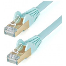 STARTECH CABLE 1,5M RED RJ45 CAT6A AQUA