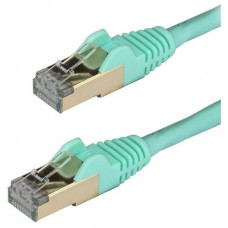 STARTECH CABLE 2M STP CAT6A AGUAMARINA