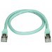 STARTECH CABLE 0,5M STP CAT6A AQUA