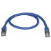 STARTECH CABLE 0,5M STP CAT6A AZUL