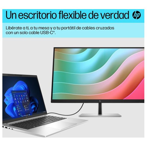 HP KIT 2 Monitores E27k G5 / 27" / 4K / HDMI-DisplayPort-USB(A)-USB(C) / Regulable Altura-IR18 HP KIT 2 Monitores E27k G5 / 27" / 4K / HDMI-DisplayPort-USB(A)-USB(C) / Regulable Altura