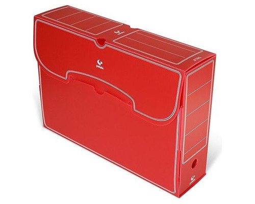 GRAFOPLAS Archivo definitivo plastico folio rojo-IR30 GRAFOPLAS Archivo definitivo plastico folio rojo