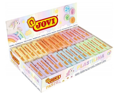 JOVI C.30 PASTILLAS PLASTILINA 50 G COLORES PASTEL-IR25 JOVI C.30 PASTILLAS PLASTILINA 50 G COLORES PASTEL