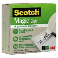 ROLLO CINTA INVISIBLE 19MM X 33M MAGICDE ORIGEN VEGETAL CAJA CART&Oacute;N 9-1930R SCOTH 7100044086 (Espera 4 dias)