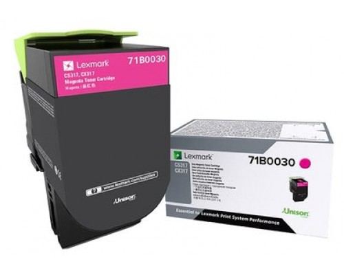 Lexmark CS/CX 317 Cartucho de toner magenta