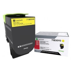 Lexmark CS/CX 317 Cartucho de toner amarillo