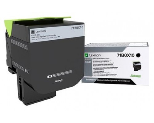 Lexmark CS/CX 517 Cartucho de toner negro Extra Alto Rendimiento