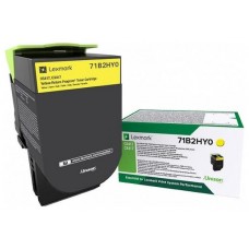 Lexmark CS/CX 417, 517 Cartucho de toner amarillo Alto Rendimiento Retornable