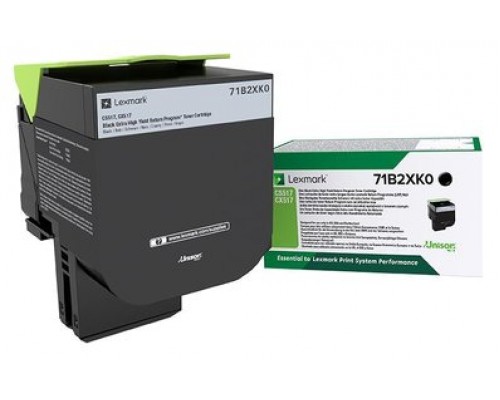 Lexmark CS/CX 517 Cartucho de toner negro de Extra Alto Rendimiento Retornable