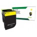 TONER LEXMARK 71B40Y0 AMARILLO 2300PG