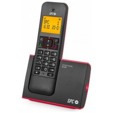 TELEFONO SPC 7292R DUO BLADE NEGRO-ROJO