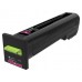 Lexmark CS820, CX82x, CX860 Cartucho de toner magenta Retornable