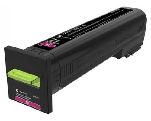 Lexmark CS820 Cartucho de toner magenta rendimiento extra alto Retornable