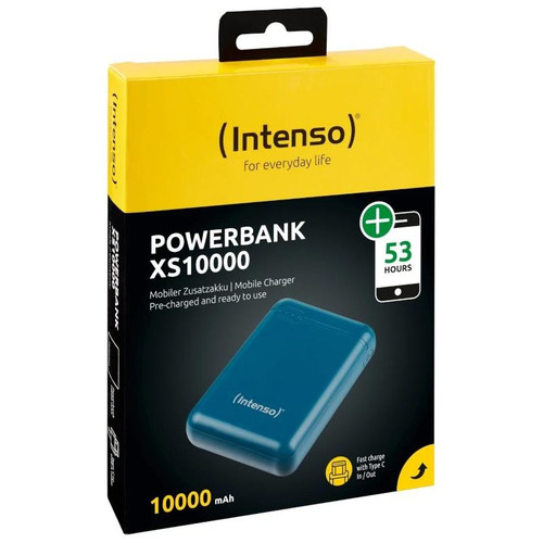 Intenso PowerBank XS10000 10000mAh Petroleo-IA25 Intenso PowerBank XS10000 10000mAh Petroleo