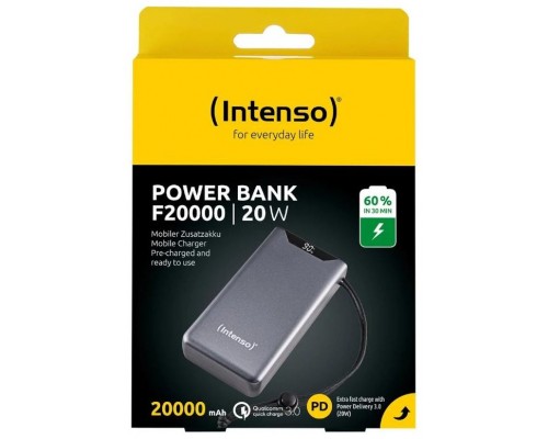 Intenso Powerbank F20000 20000 mAh Gris