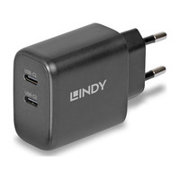 Lindy 73438 cargador de dispositivo móvil Universal Negro Corriente alterna Carga rápida Interior (Espera 4 dias)-SX99 Lindy 73438 cargador de dispositivo móvil Universal Negro Corriente alterna Carga rápida Interior (Espera 4 dias)