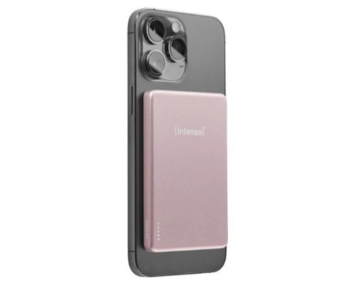 Intenso Powerbank MW5000 MagSafe Rosado