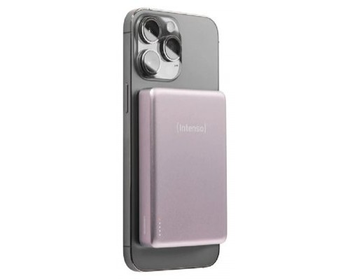 Intenso Powerbank MW10000 MagSafe Rosado