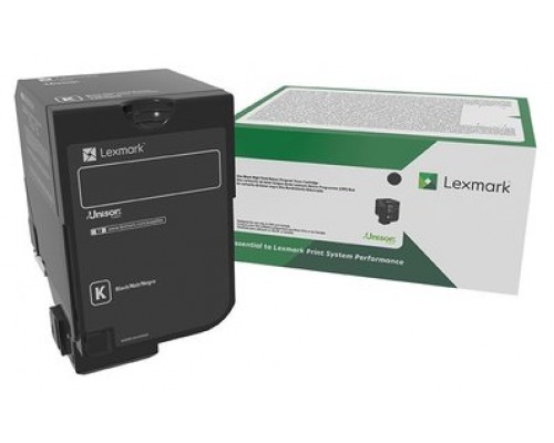 Lexmark CS/CX 827 Cartucho de toner negro Retornable