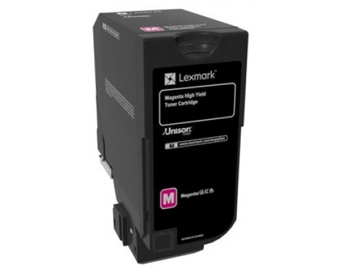 Lexmark CS725 Cartucho de toner magenta de alto rendimiento