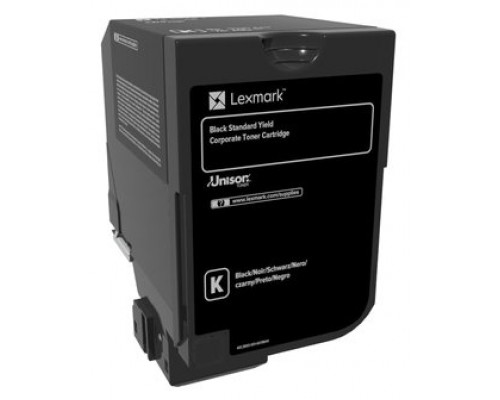 Lexmark CS720, CS725, CX725 Cartucho Corporativo negro (7 000 paginas)