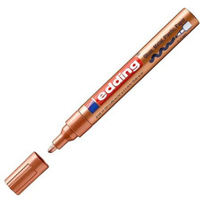 EDDING Marcador permanente especial 750 tinta opaca punta conica trazo 2-4mm cobre