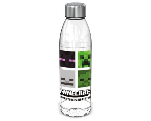 BOTELLA DE PLÁSTICO CRIATURAS MINECRAFT 980 ML STOR REDSTRING 75649 (Espera 4 dias)