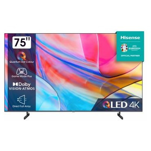 TELEVISOR 75" HISENSE A79KQ UHD 4K QLED HDR10+-SX20 TELEVISOR 75" HISENSE A79KQ UHD 4K QLED HDR10+