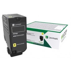 Lexmark CS/CX 727, CS728 Cartucho de toner amarillo Retornable