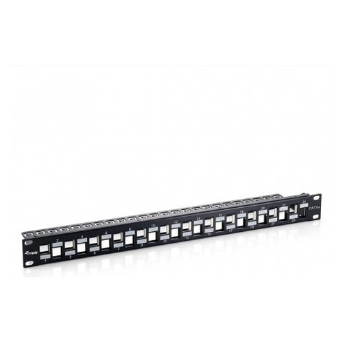PATCH PANEL VACIO CAT.6 A 24 PUERTOS KEYSTONE-SX30 PATCH PANEL VACIO CAT.6 A 24 PUERTOS KEYSTONE